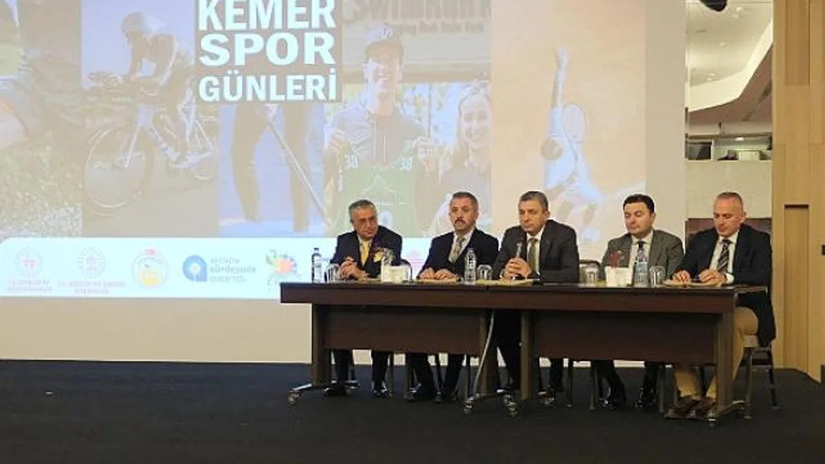 Kemer Spor Günleri toplantısı gerçekleştirildi