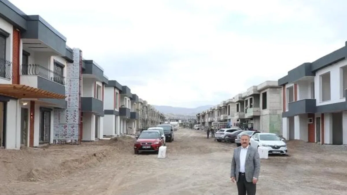 Kayseri Melikgazi'den örnek yatay mimari proje