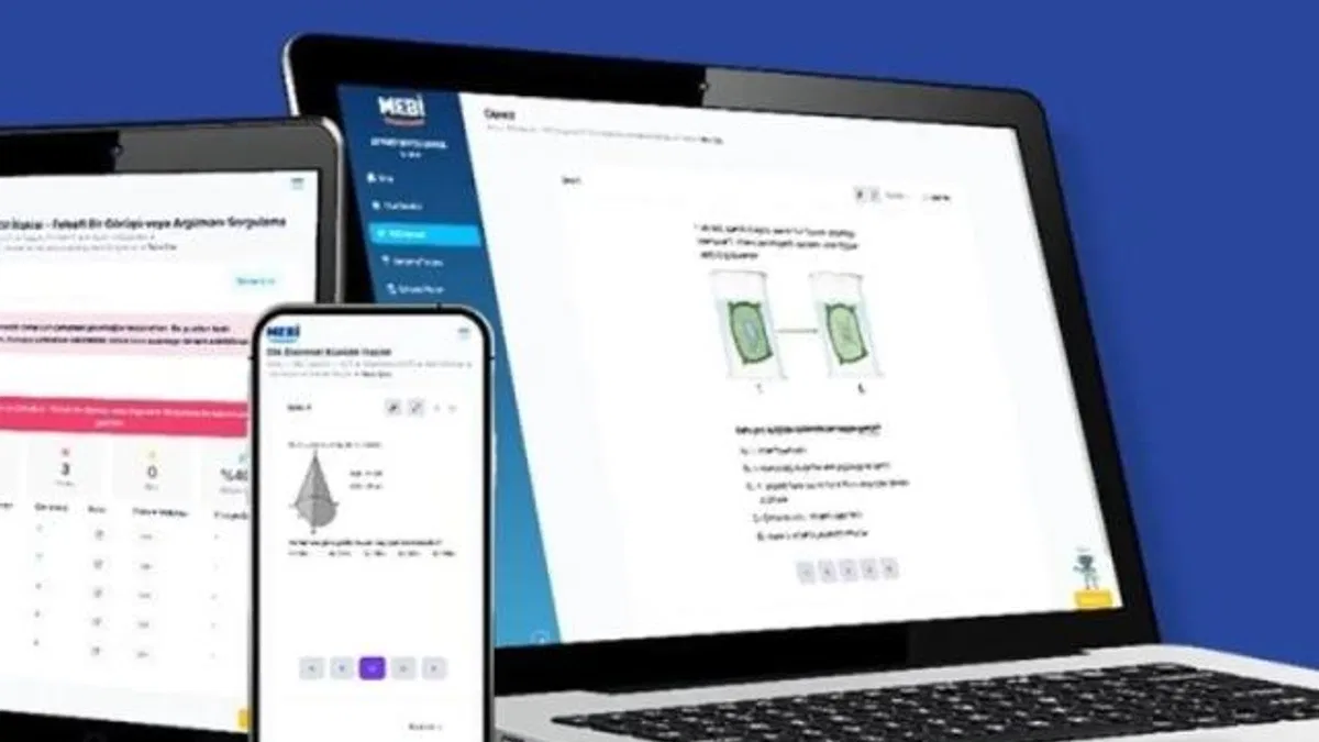 3 milyonu aşkın öğrenci MEBİ'ye erişti