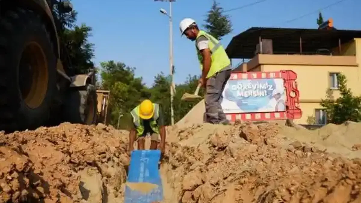 Mersin'de içme suyu hamlesi