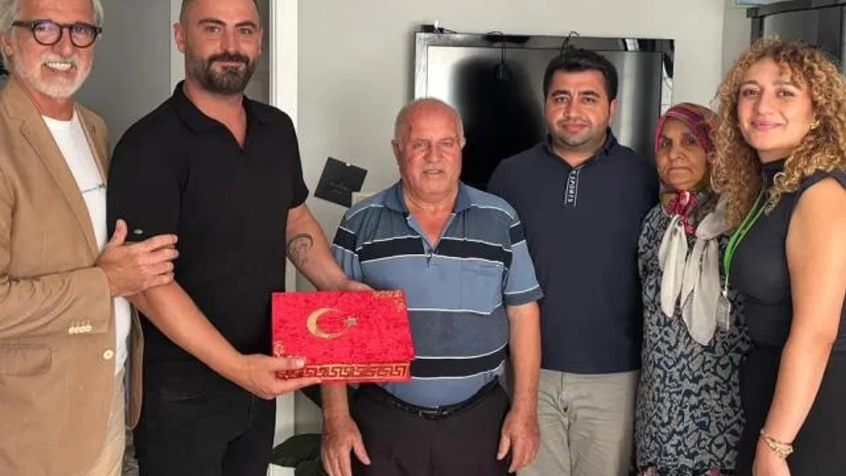 Kıbrıs Gazilerine İzmit Belediyesi'nden anlamlı ziyaret