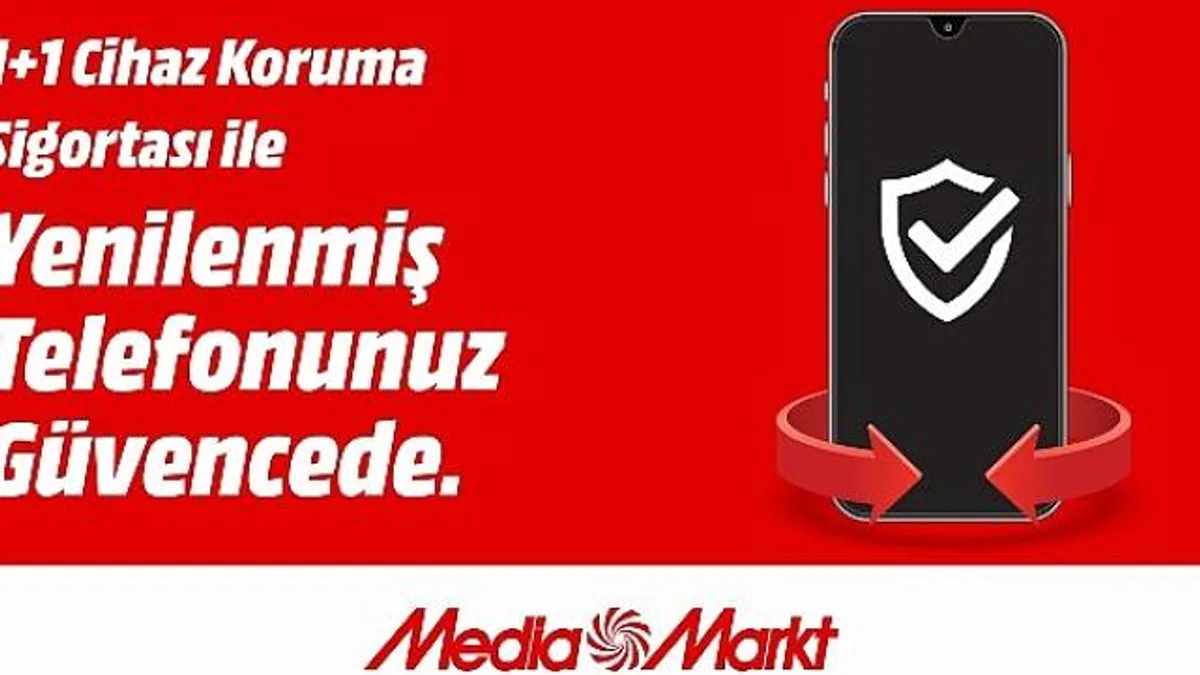 MediaMarkt Türkiye ve BNP Paribas Cardif Türkiye'den yenilenmiş cep telefonlarına +1 yıl uzatılmış garanti!
