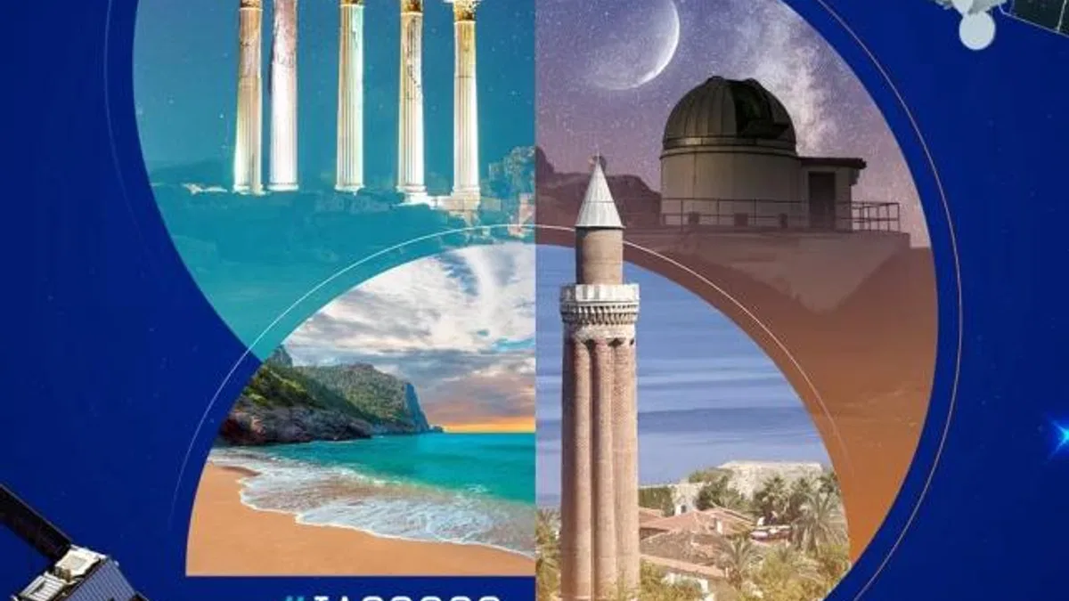 Türkiye, 2026'da uzayın kalbi olacak... 77. Uluslararası Uzay Kongresi Antalya'da!