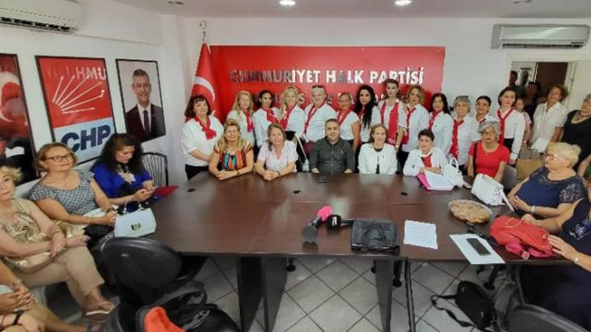 CHP Marmaris’te değişim sırası kadınlarda