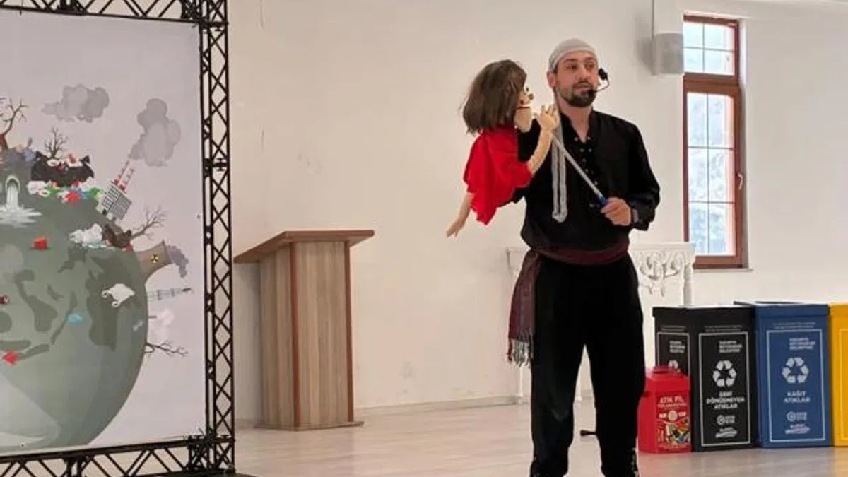 Sakarya'da miniklere eğlenceli buluşma