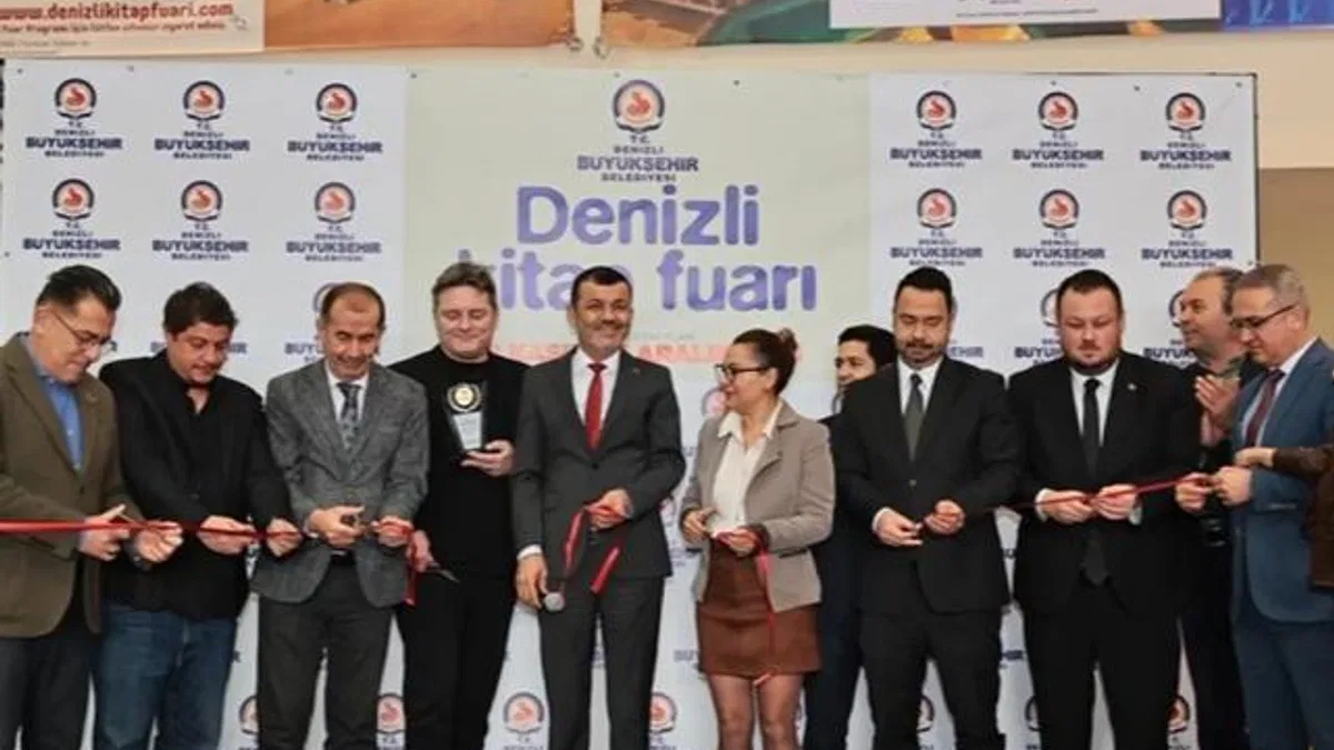 Denizli Büyükşehir Belediyesi 8. Kitap Fuarı kapılarını açtı