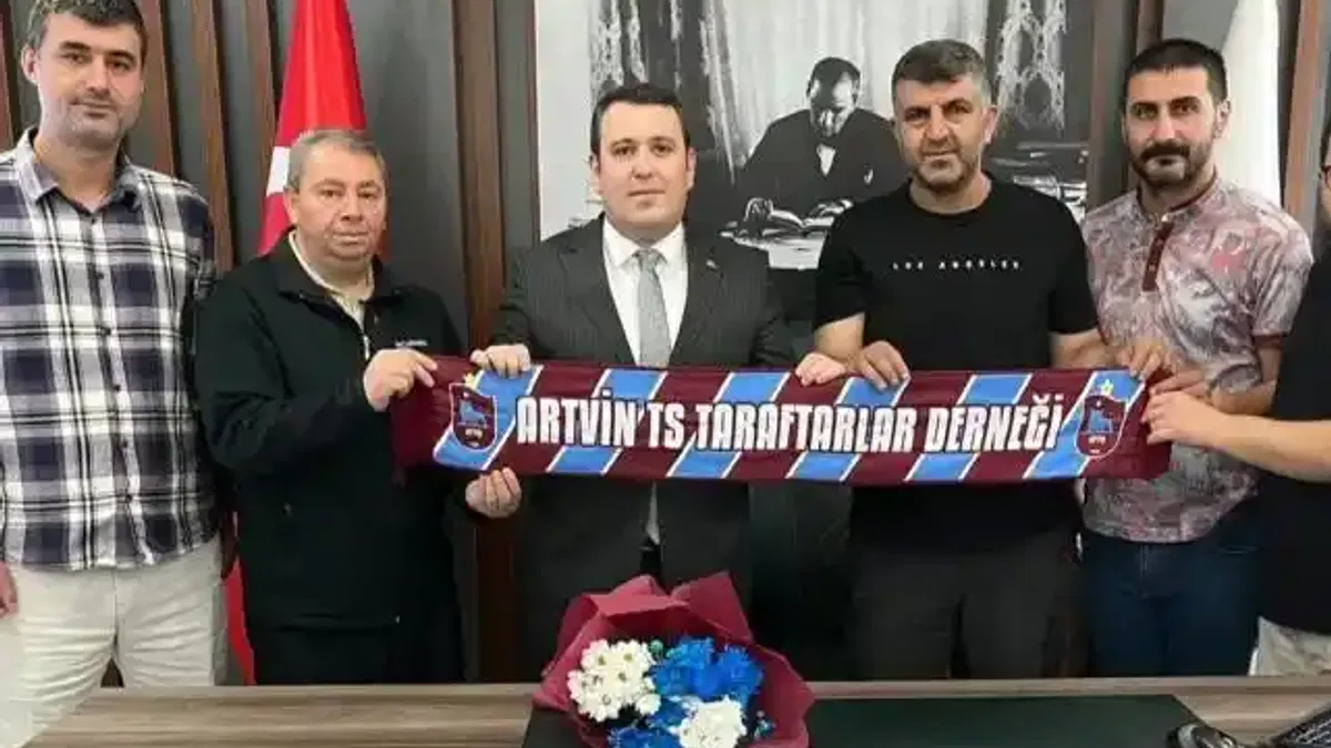 Artvin Trabzonspor Taraftarları'ndan Başsavcı Çalış’a ziyaret