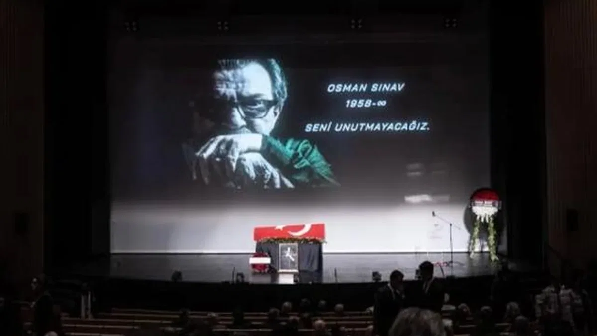 Ünlü yönetmen Osman Sınav'a veda