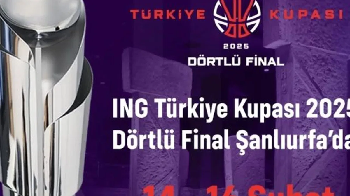 ING Türkiye Kupası Final Four heyecanı Şanlıurfa'da