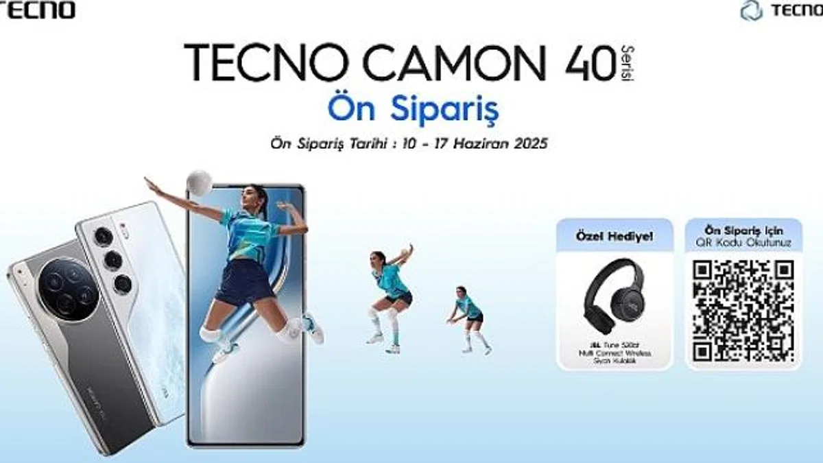 TECNO CAMON 40 Premier 5G ve CAMON 40, TECNO Türkiye'nin resmi web sitesi üzerinden ön siparişe açıldı!