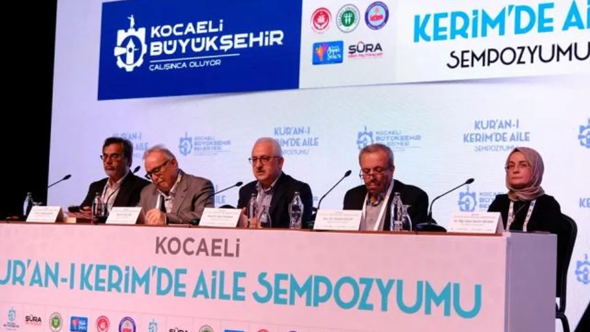 Kur’an-ı Kerim’de aileye verilen değer Kocaeli'de anlatıldı