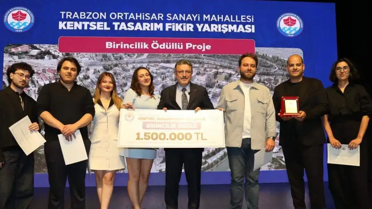 Trabzon’da ödüller sahiplerini buldu