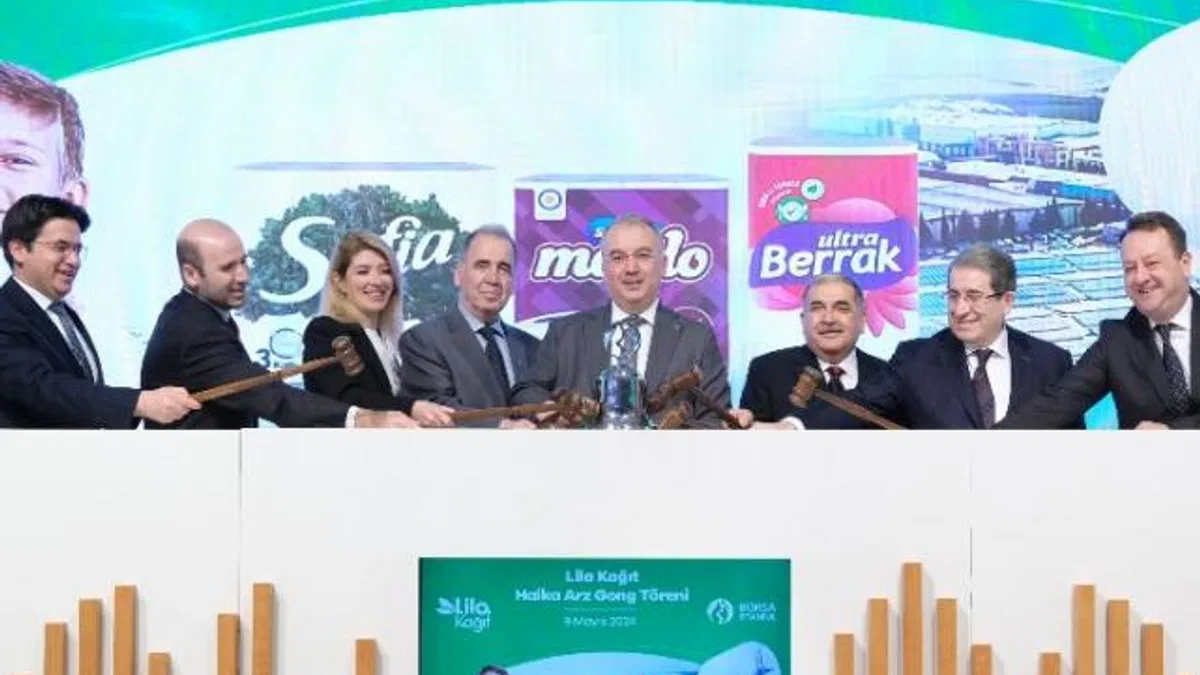 Lila Kağıt için 'gong' sesi duyuldu