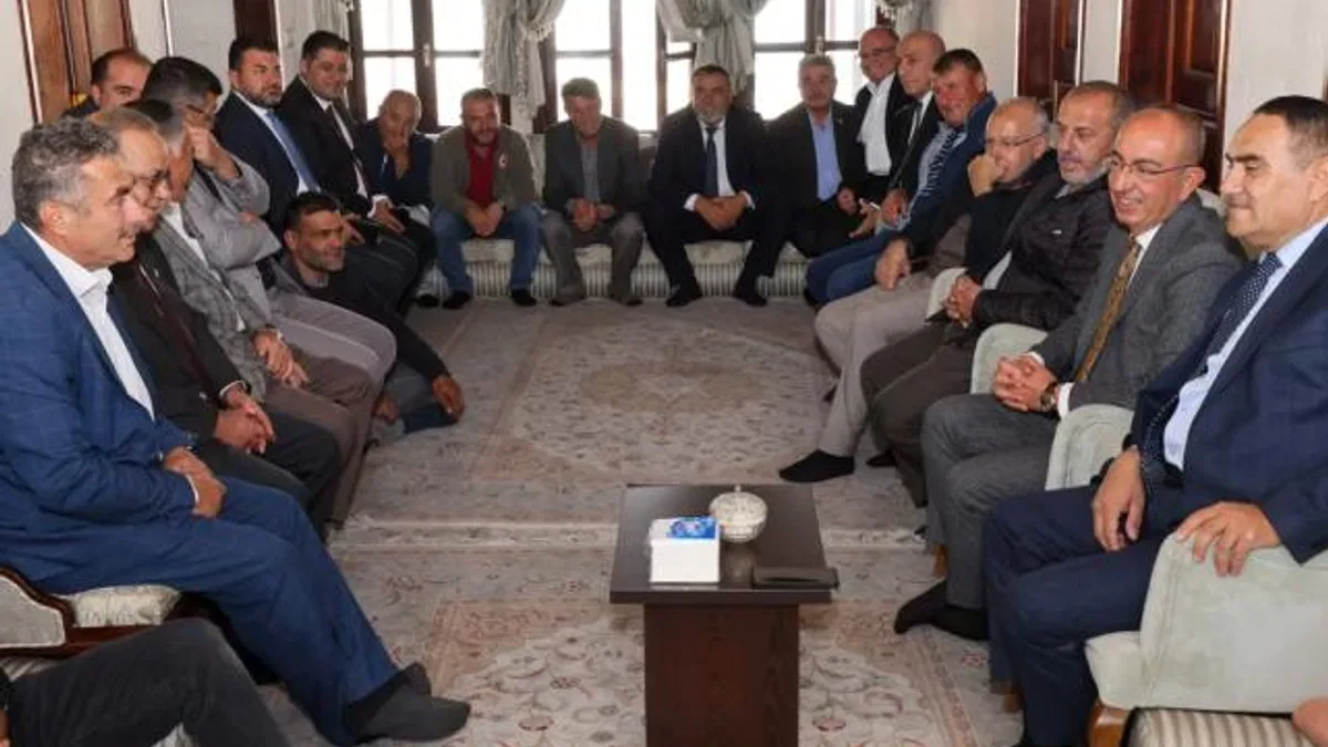 Konya Meram'da iki ayrı buluşma