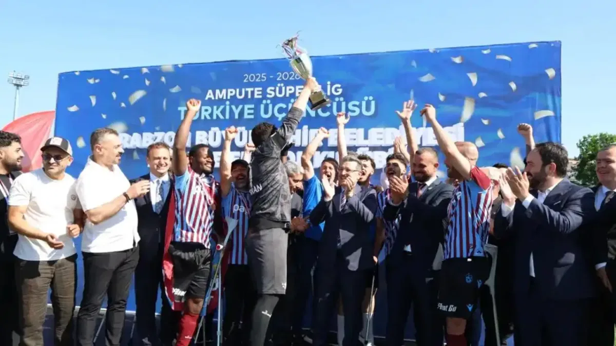 Trabzon'da Ampute Takım, Türkiye Kupası için sahaya çıkıyor