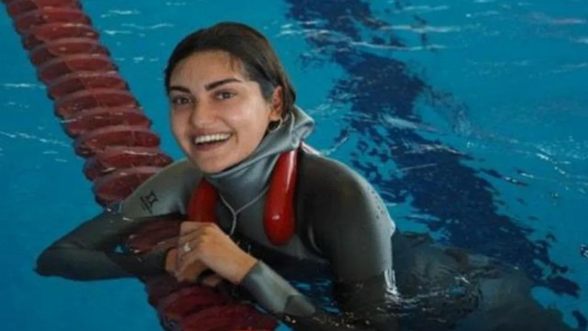 Yağmur Ergün, Paletsiz Dinamik Apnea Türkiye rekoru kırdı