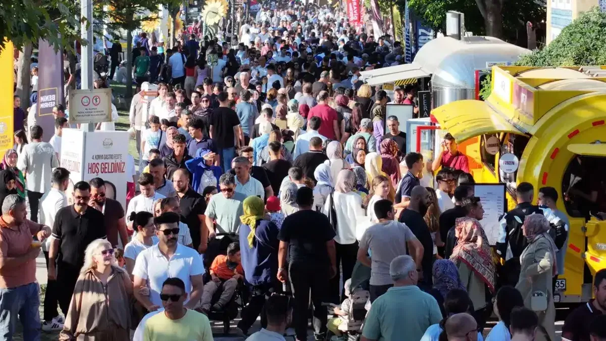 Konya’da 4. GastroFest’e büyük ilgi