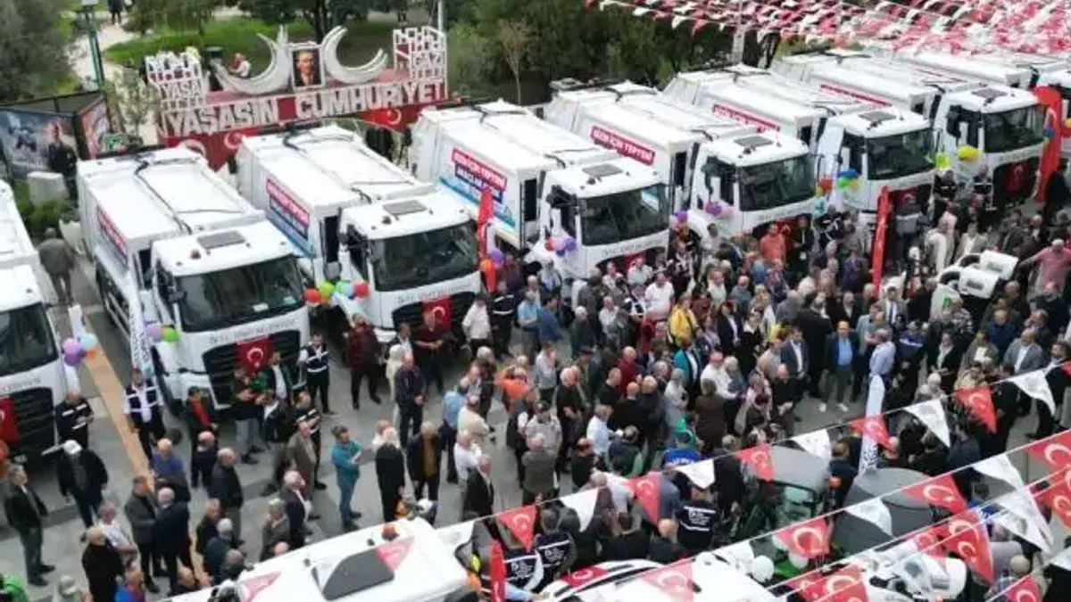 İzmit Belediyesi araç filosunu güçlendirdi