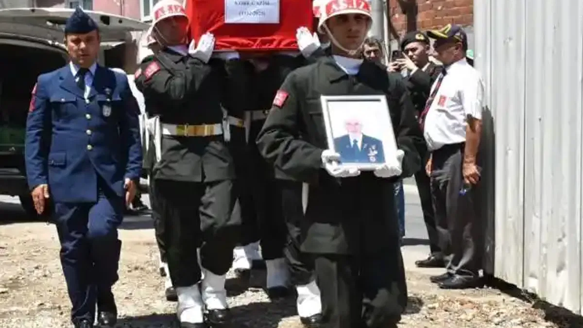 Bursa'da Kore Gazisi askeri törenle uğurlandı