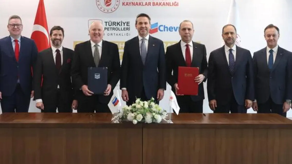 TPAO ve Chevron’dan stratejik mutabakat
