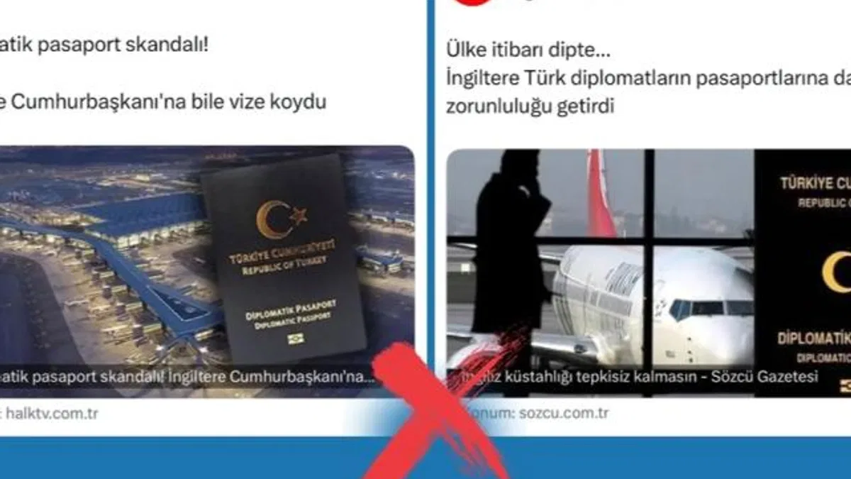 İngiltere’nin diplomatik pasaport sahiplerinde vize iddialarına açıklama