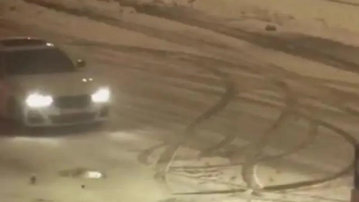 Bolu’da drift yapan sürücülere Jandarma müdahalesi