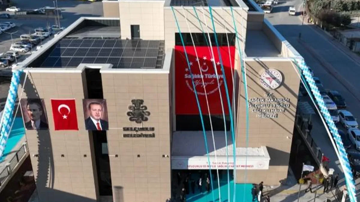 Konya Selçuklu'da Dünya Sağlık Günü'nde anlamlı açılış