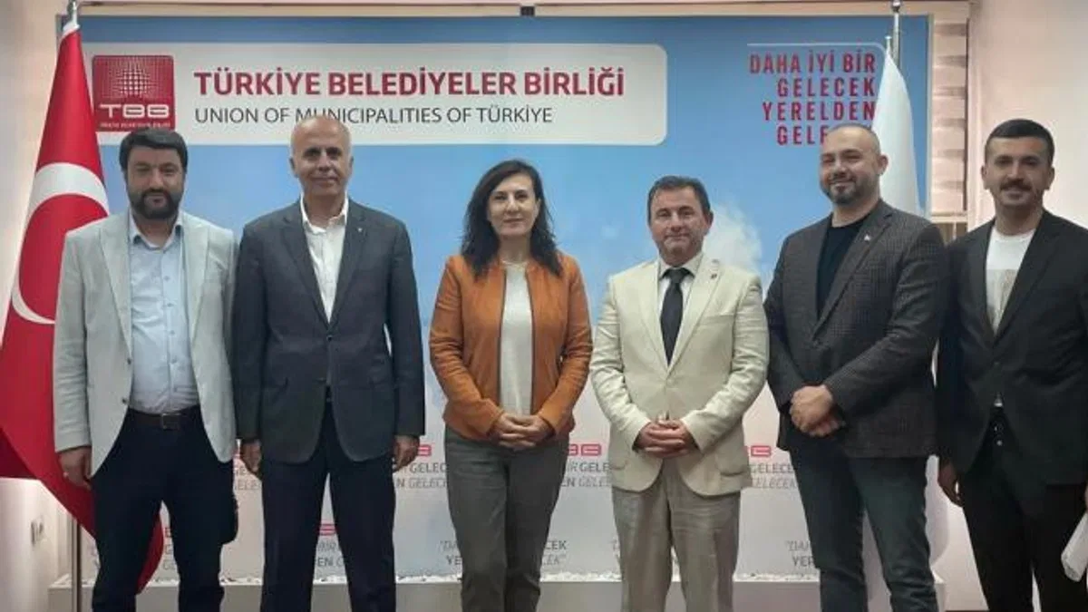 Kayseri Talas heyetinden Ankara'ya teşekkür ziyareti