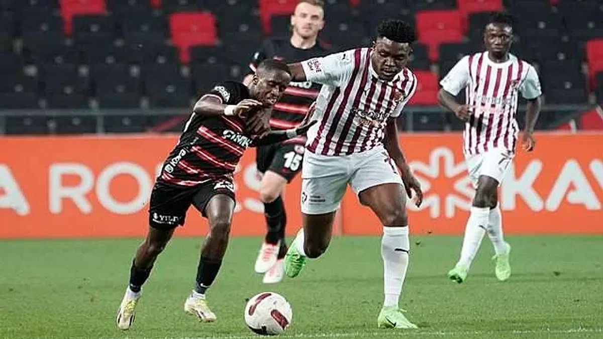 Gaziantep FK 1-1 Atakaş Hatayspor (Maç Sonucu)