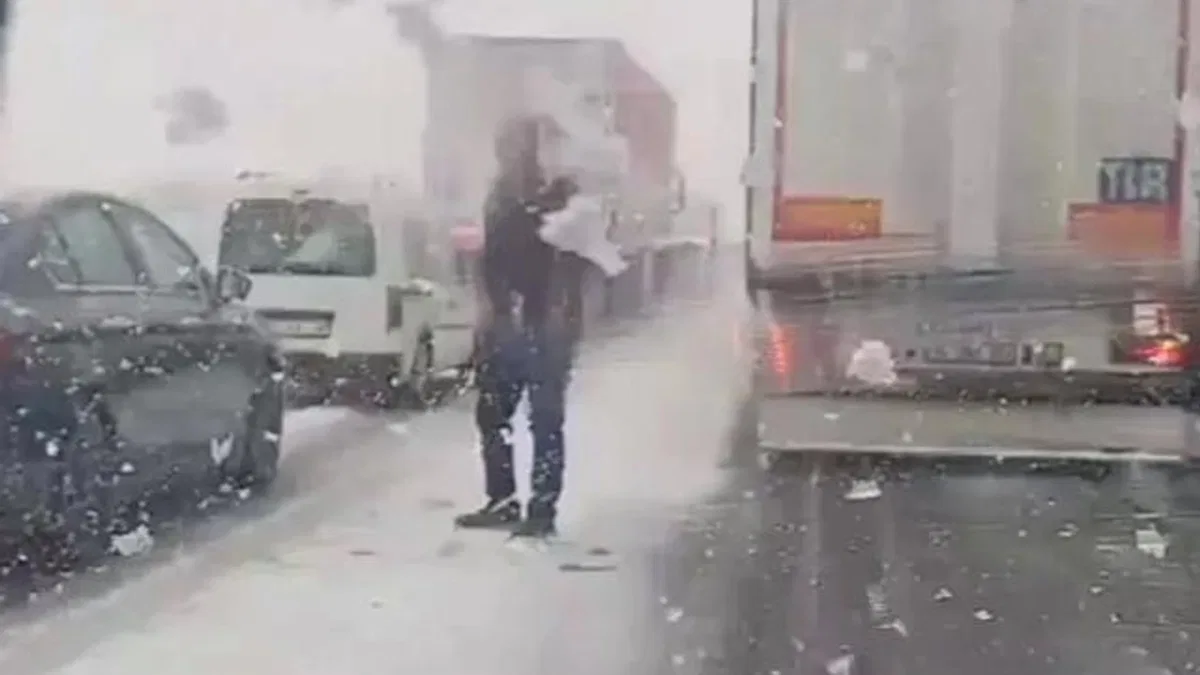 Bolu'da kar esareti! Ulaşım aksıyor!
