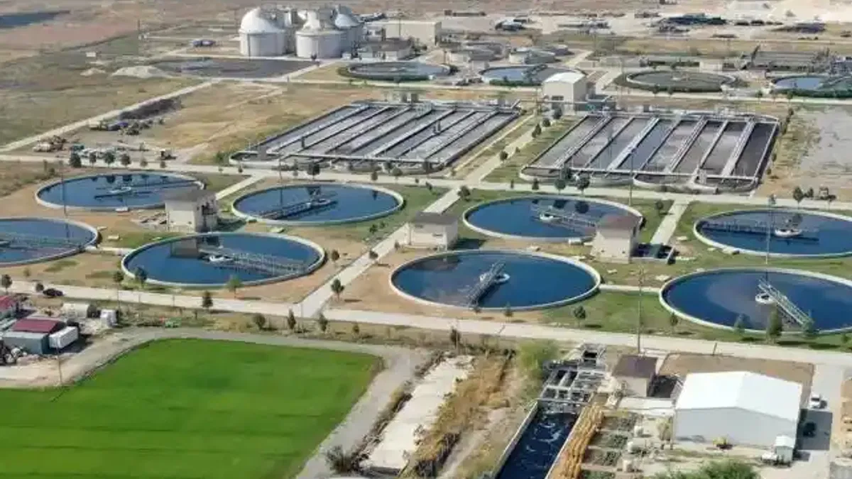 Konya'da atık su arıtma tesisinin kapasitesi artıyor
