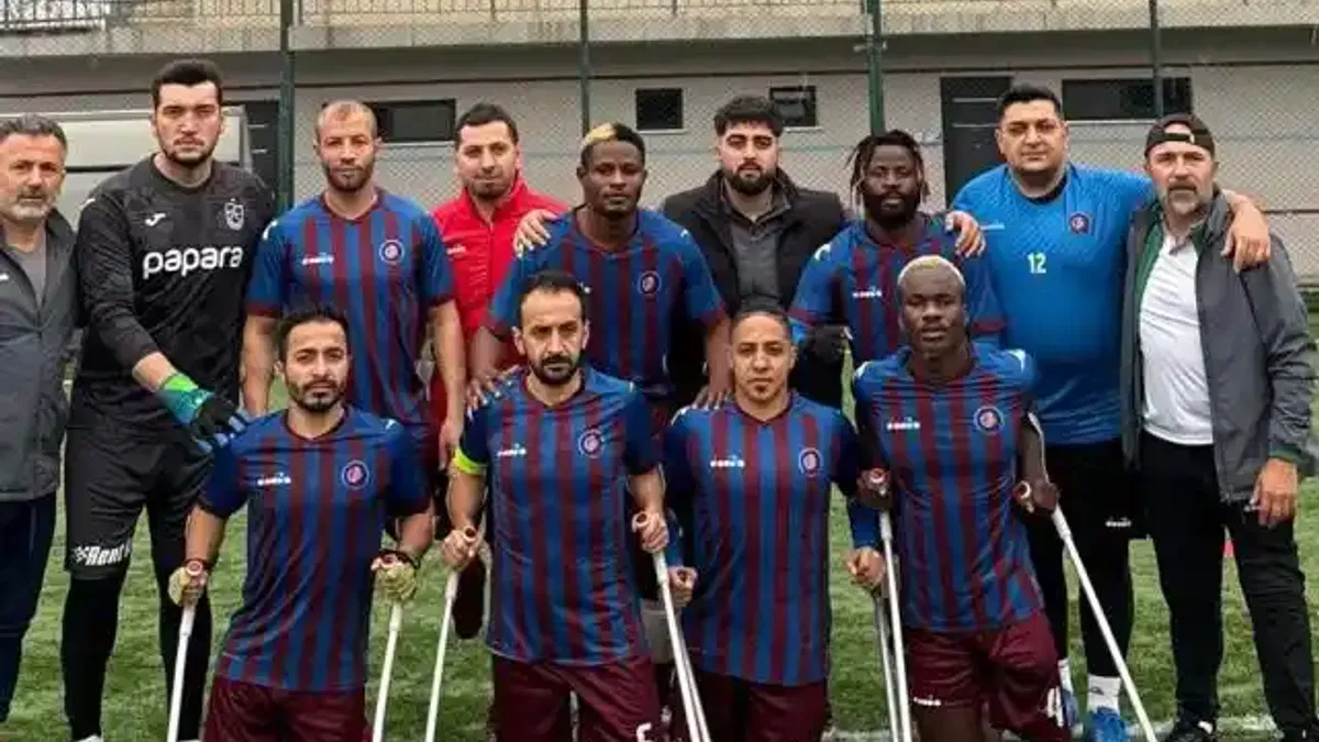 Trabzon Ampute Futbol Takımı sezona galibiyetle başladı