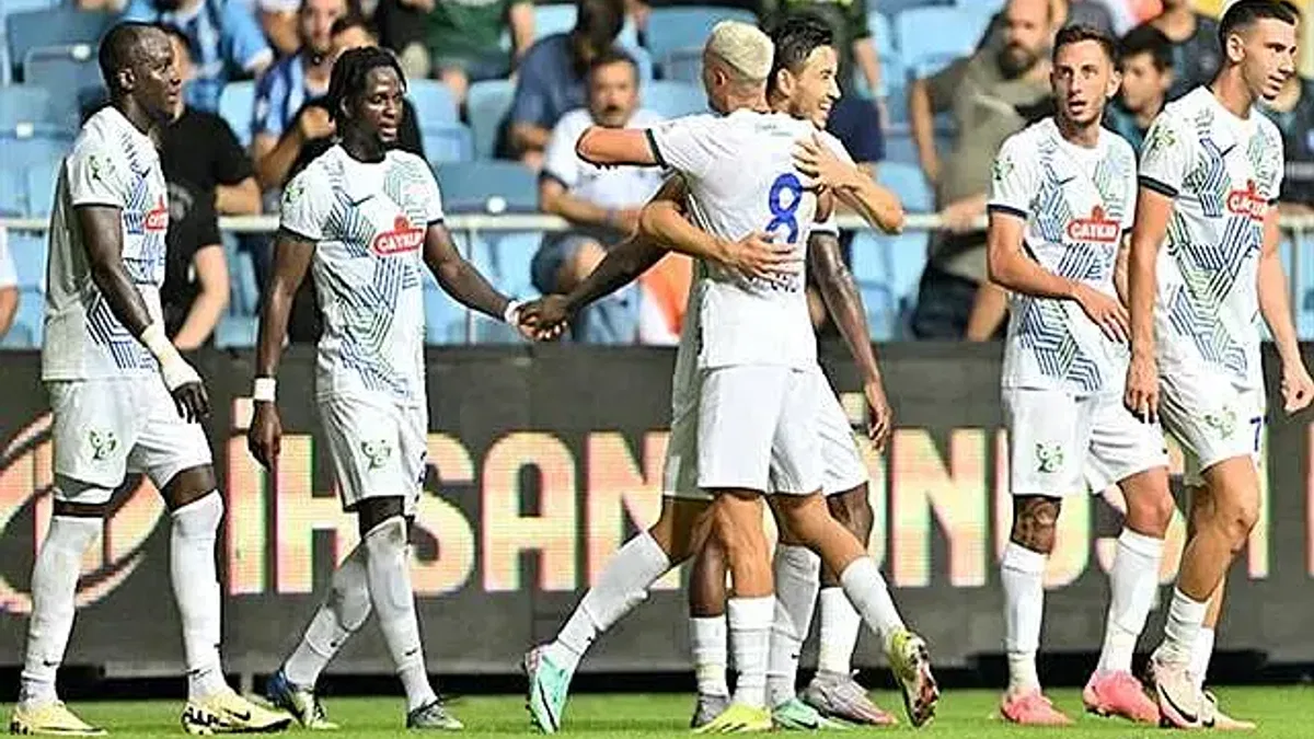 Adana Demirspor 1-2 Çaykur Rizespor (Maç Sonucu)