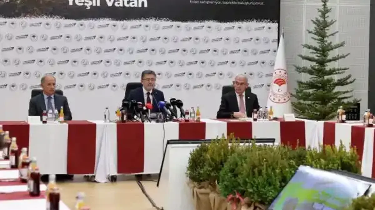 550 milyon fidan seferberliği... Türkiye, 'Yeşil Vatan' için düğmeye bastı