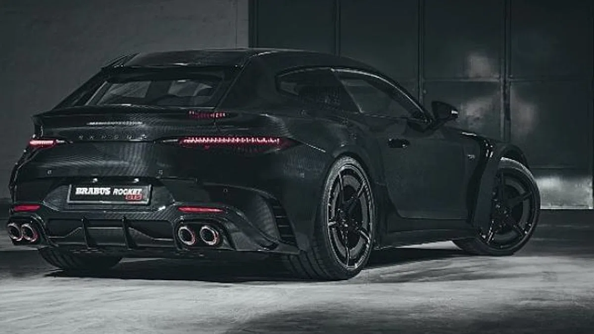 BRABUS ROCKET GTS Sadece Continental Lastiklerini Kullanacak