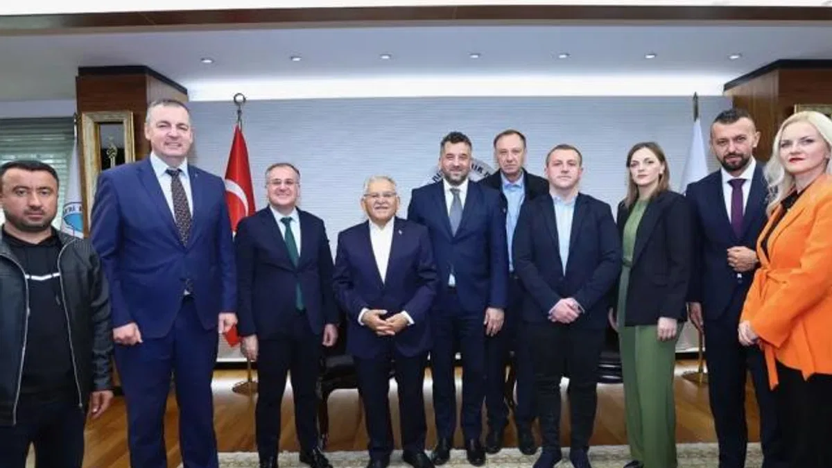 Bosna Hersek heyetinden Kayseri'ye ziyaret