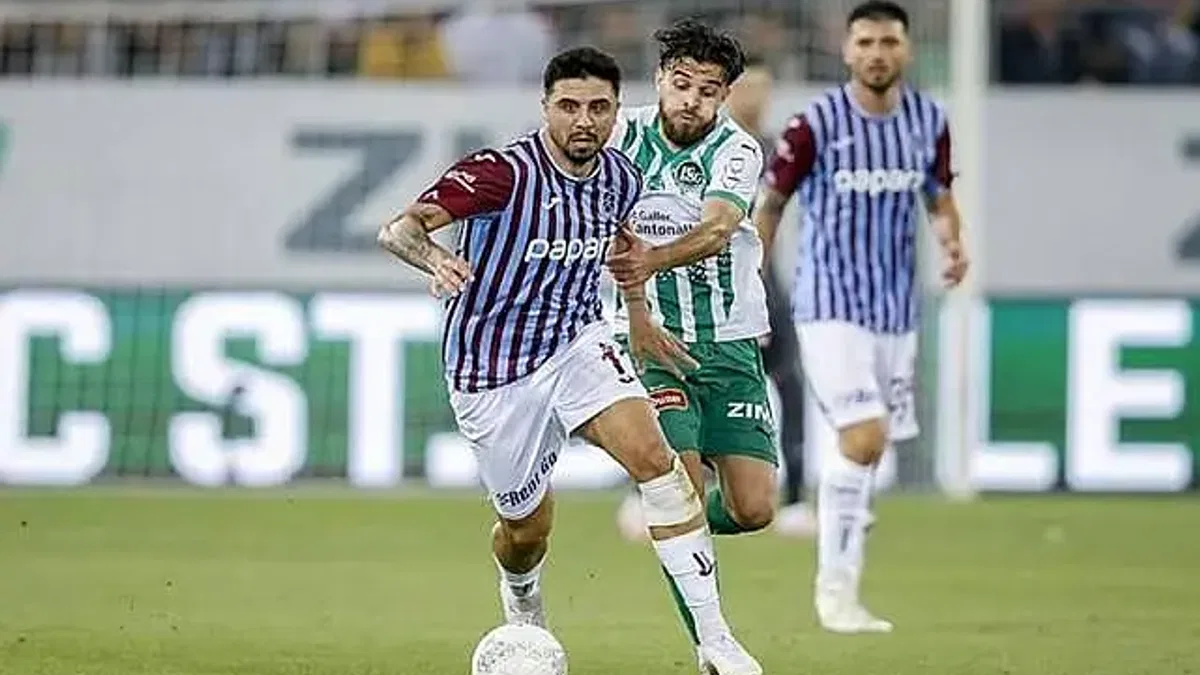 St. Gallen 0 - 0 Trabzonspor (Maç Sonucu)