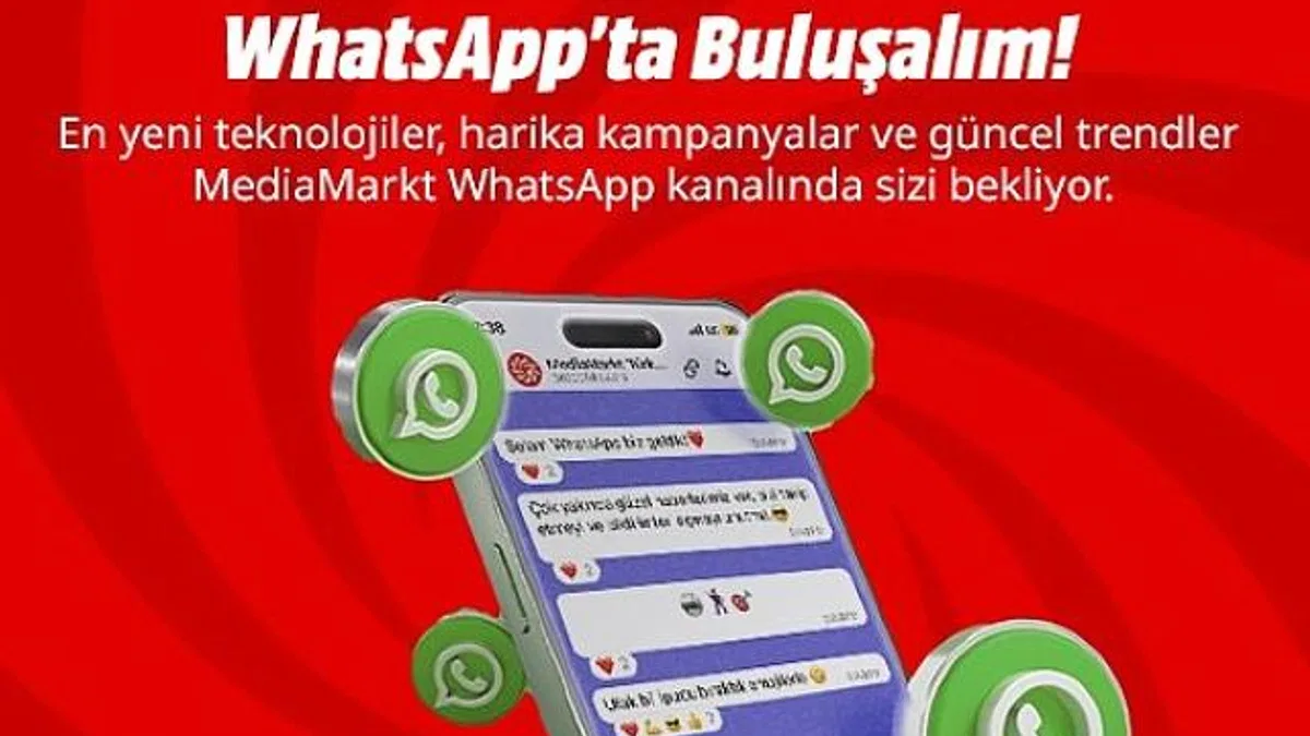 MediaMarkt WhatsApp kanalını açtı