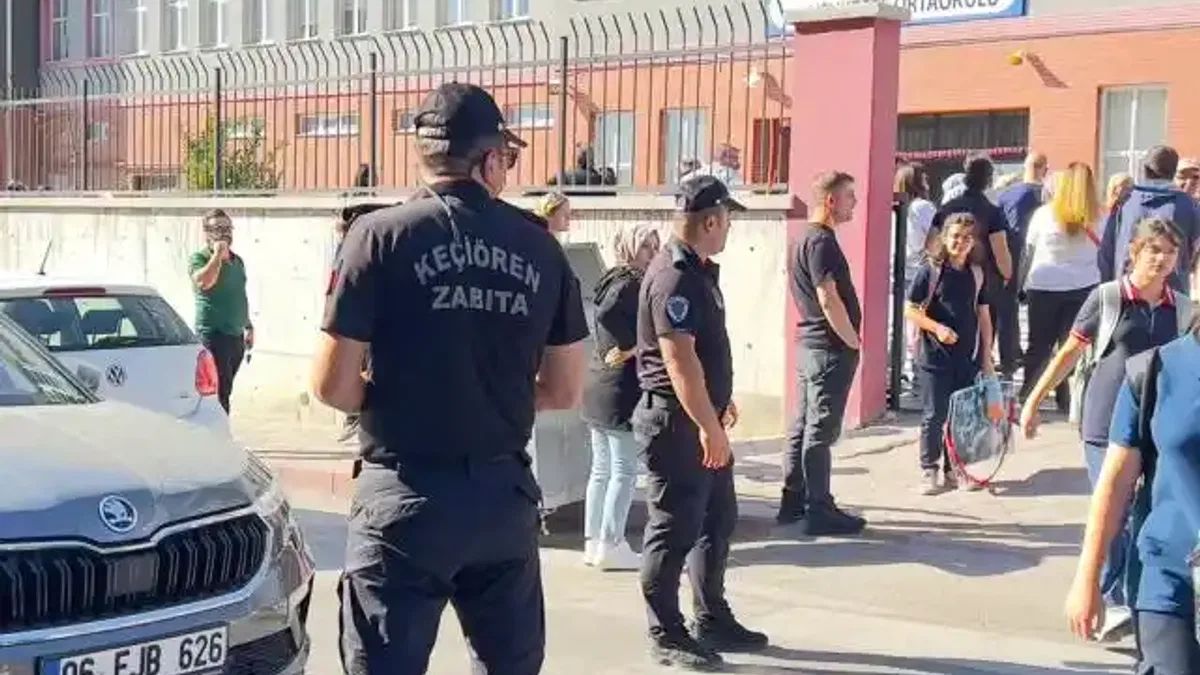 Ankara Keçiören Zabıtası'ndan trafiği rahatlatan mesai
