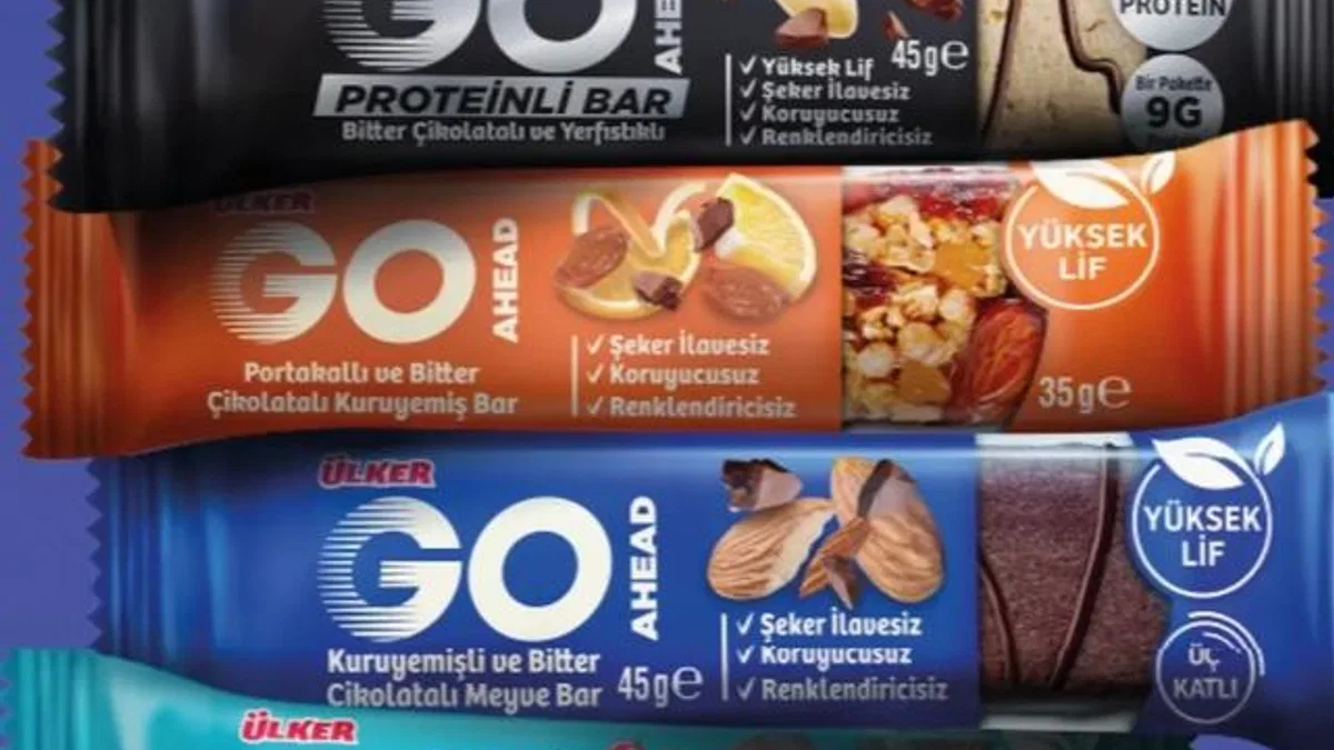 Ülker'den kuru yemiş ve meyve bar pazarına yeni ürün