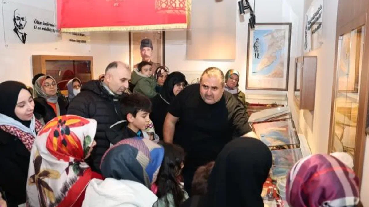 Kayseri Talas'ta Çanakkale Müzesi'ne ziyaretçi akını