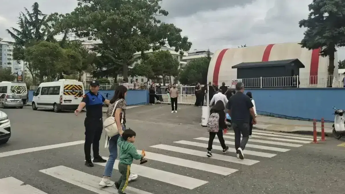 Ordu'da okul çevrelerinde güvenlik mesaisi