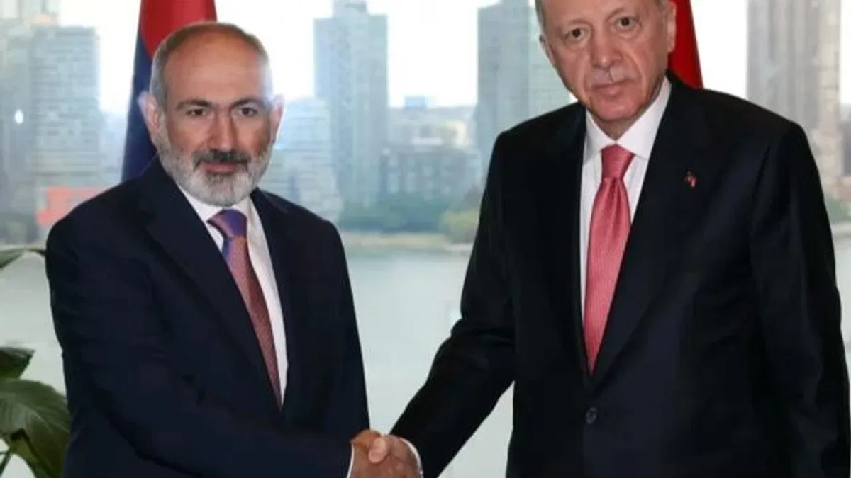 Cumhurbaşkanı Erdoğan, Paşinyan'ı kabul etti