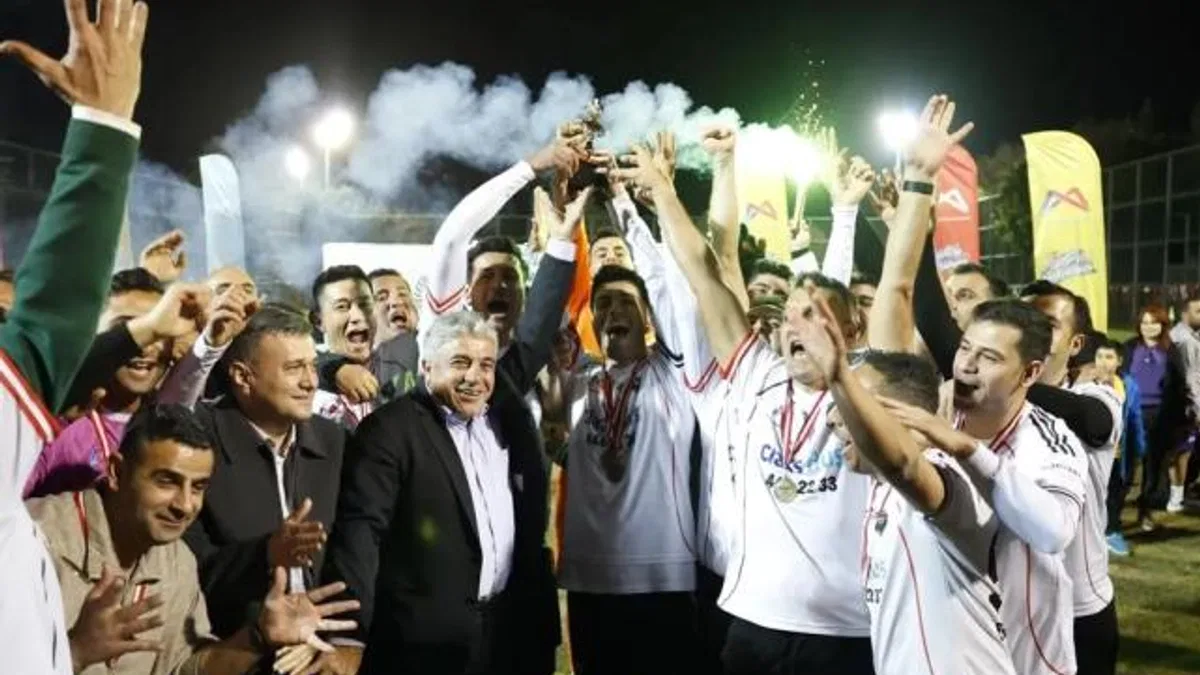 Mersin’de'Birimler Arası Futbol Turnuvası' tamamlandı