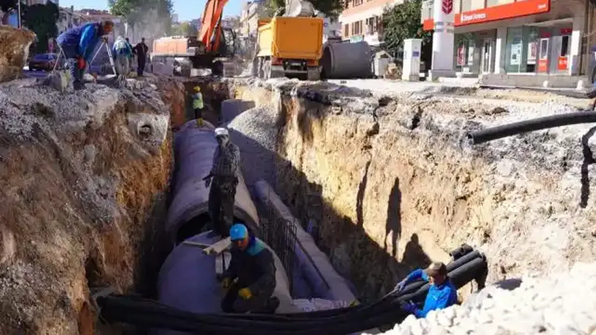 Ankara Keçiören'in 40 yıllık altyapı sorununa neşter