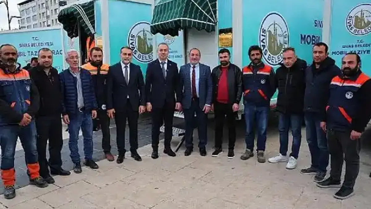 Sivas Belediyesi Taziye Araçları Vatandaşın Hizmetinde…