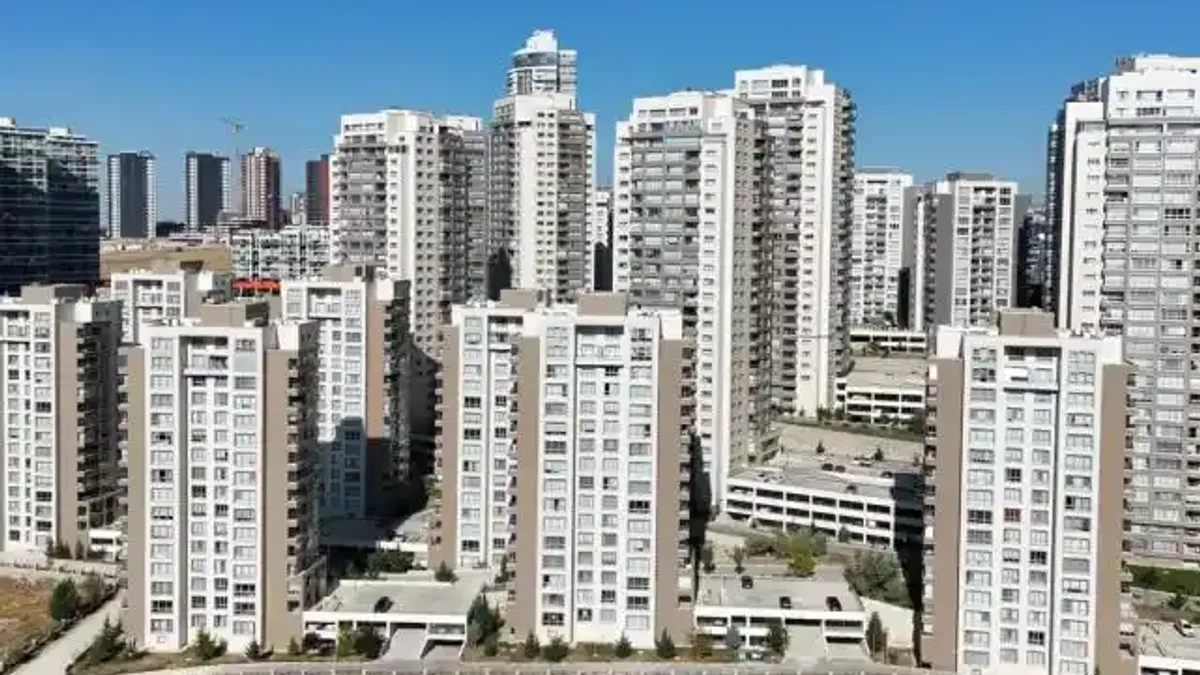Ankara'da Eylül ayında 13 bin 417 konut satıldı