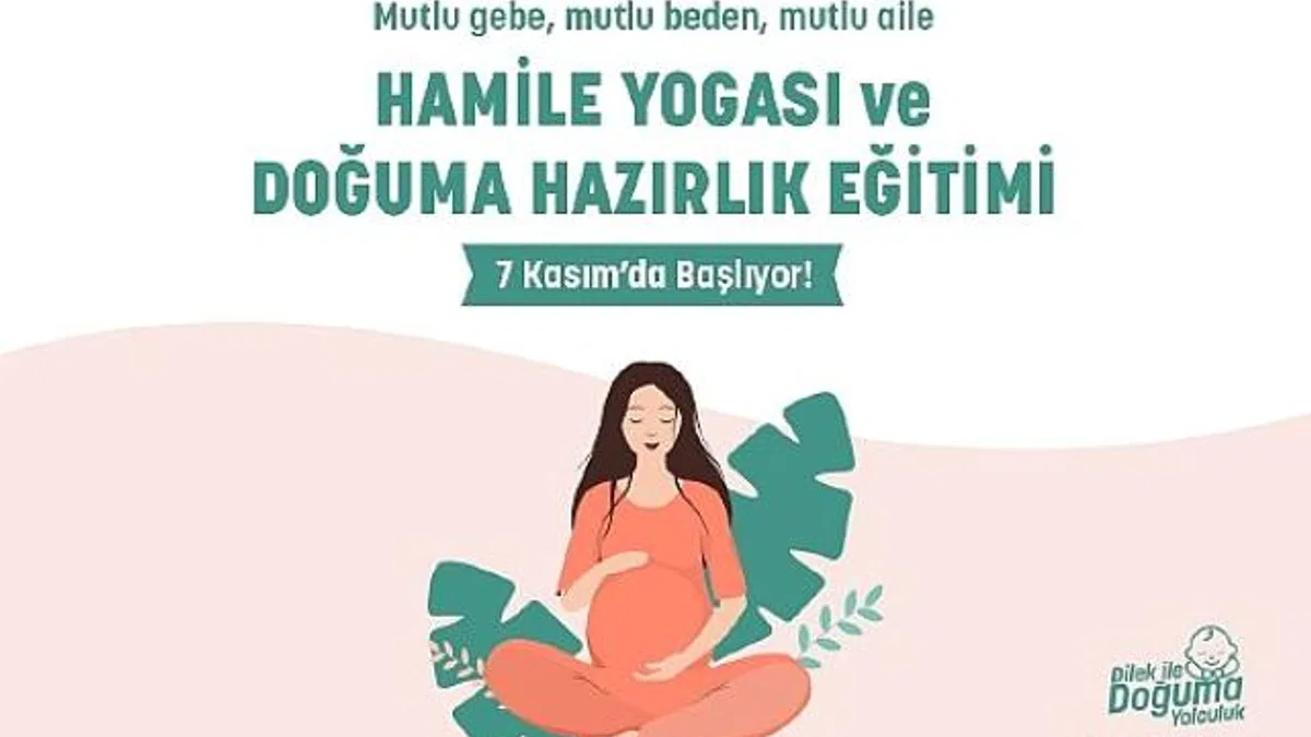 Manisa'da Ücretsiz Hamile Yogası ve Doğuma Hazırlık Eğitimi Başlıyor