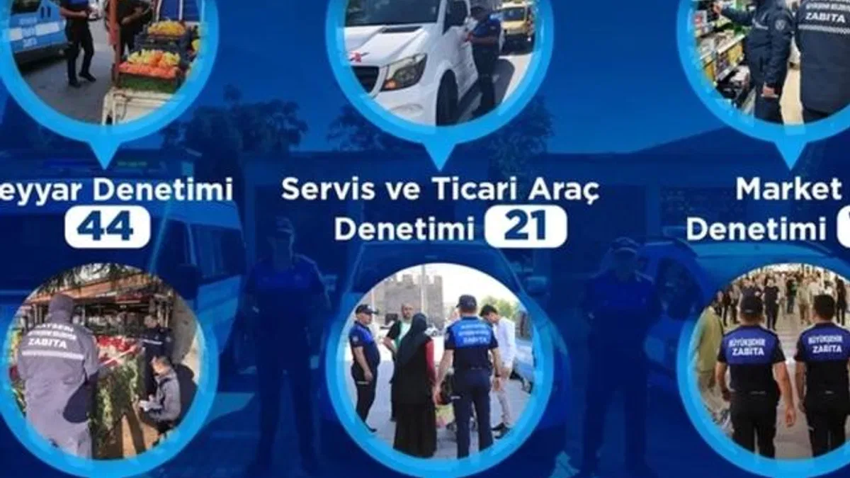 Kayseri zabıtasından yoğun denetim