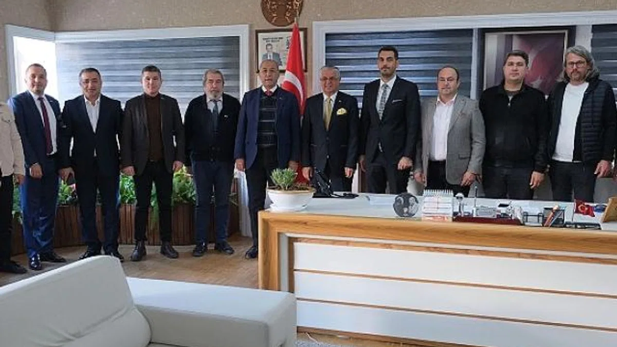 Sönmez'den Başkan Topaloğlu'na ziyaret